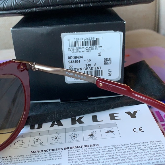 Oakley TOP KNOT Polarized Sunglasses/NWT main image 7